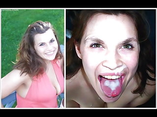 Gezichtsbehandelingen before and after cum facial compilation with music