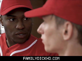Pappa Twink Step Son Threesome Black Baseball Coach And Step Dad