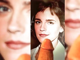 Emma Watson - Cum Tribute - so cute lips
